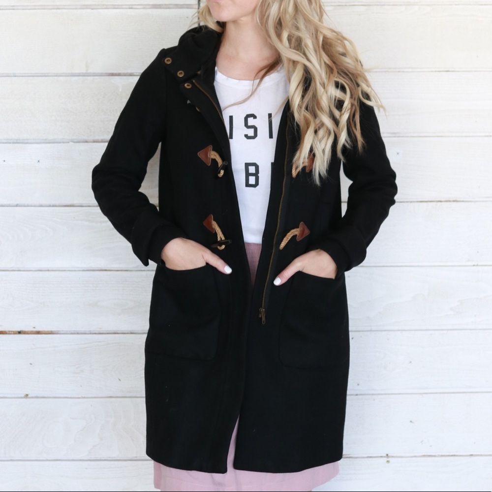 Jcrew peacoat, size 2- fantastic condition